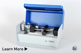 Small sample high shear viscometer m-VROC