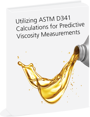 Using ASTM D341 Calculations for Viscosity Measurements