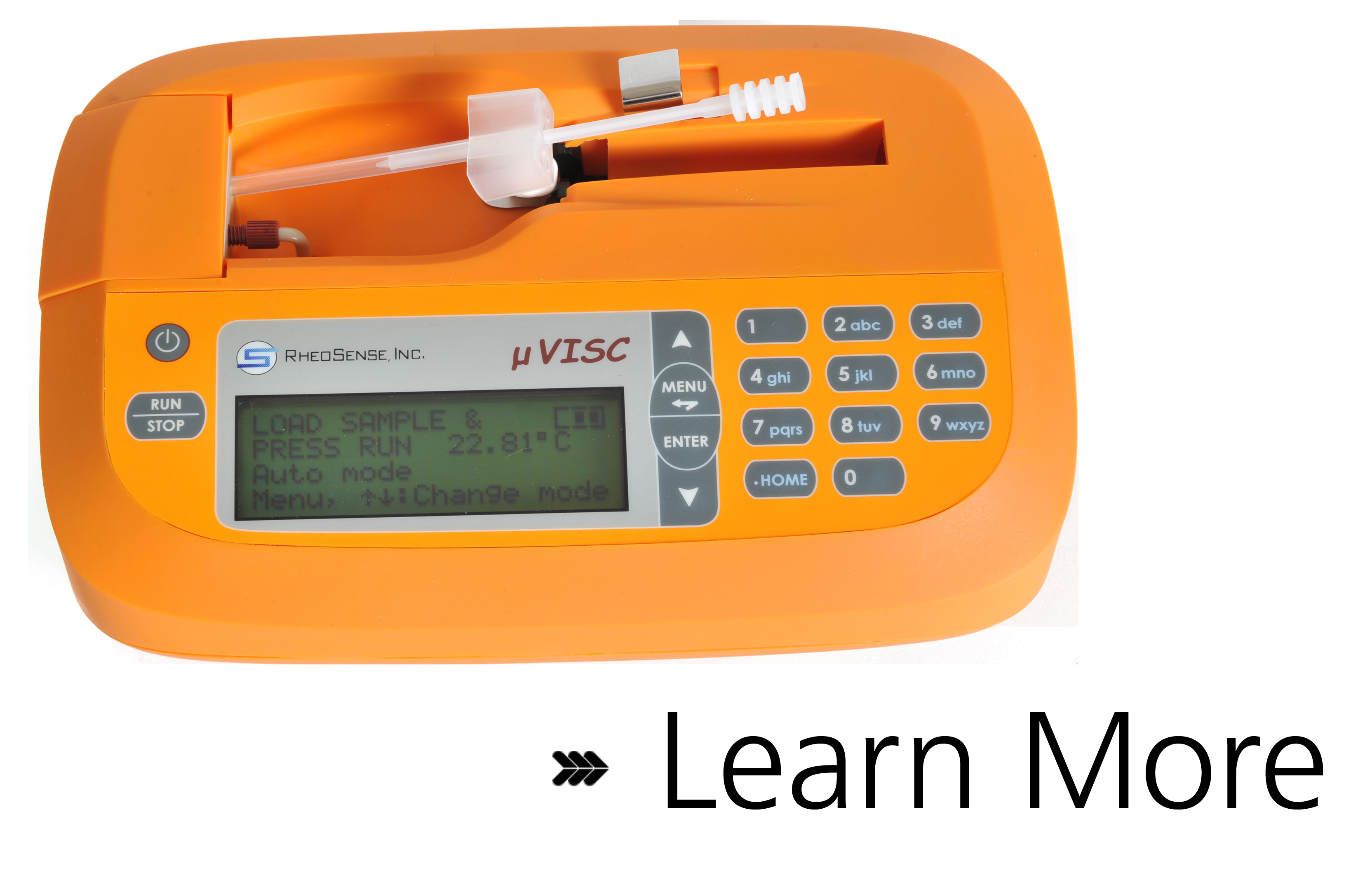 RheoSense Small Sample, Easy to Use