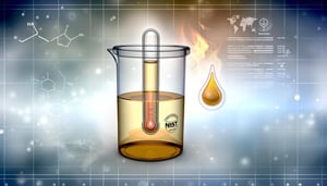 NIST certified oil at high temperature