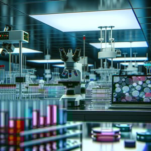protein screening in a lab with no people