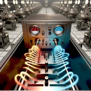 temperature sweeps on a machine in a lab