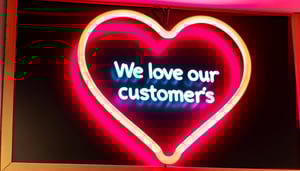 We love our customers