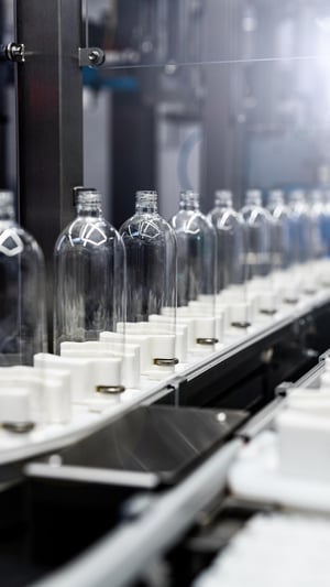 shampoo filling conveyor