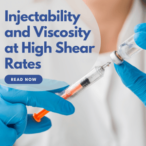 Injectability and Viscosity at High Shear Rates App Note Tile