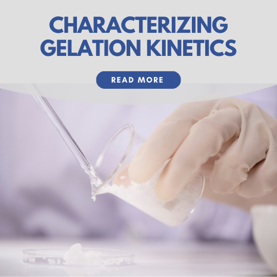 Characterizing gelation kinetics