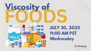 Viscosity of Foods Webinar Hero
